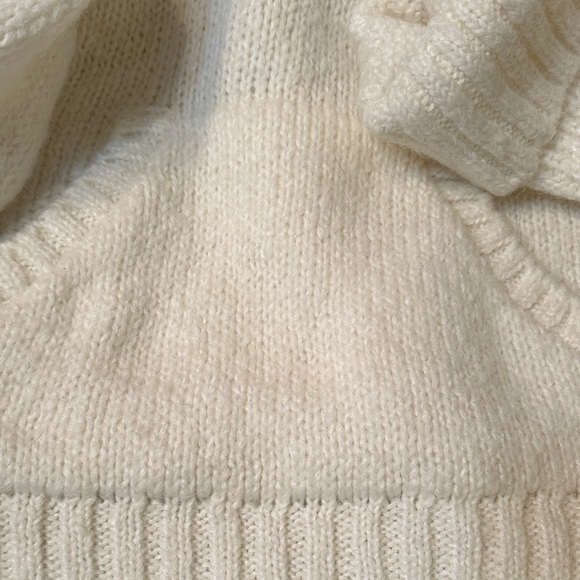 Pilcro Ivory Hooded Sweater - Picture 3 of 5